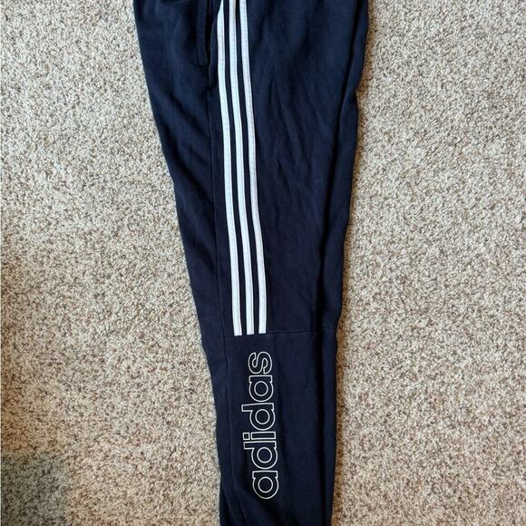 Adidas Sweatpants, Navy Blue, size Med - Picture 9 of 10